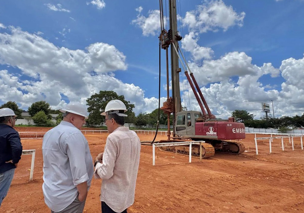 Obras do futuro Hospital Regional do Recanto das Emas